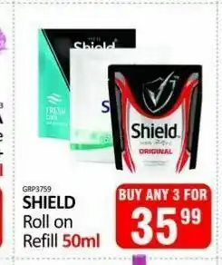 Shield roll on refill