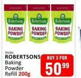 Robertsons baking powder refill