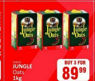 KitKat Cash and Carry Jungle oats offer