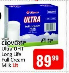 KitKat Cash and Carry Clover ultra uht long life full cream milk offer