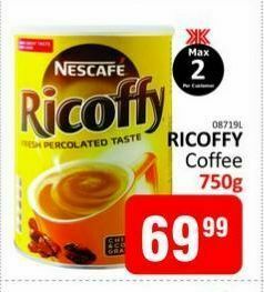 KitKat Cash and Carry Ricoffy coffee offer