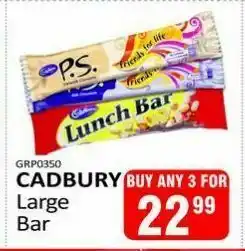 KitKat Cash and Carry Cadbury large bar offer