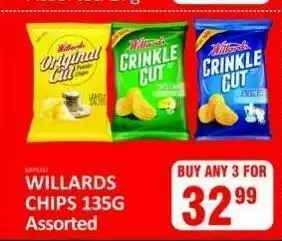 KitKat Cash and Carry Willards chips 135g assortedchips willards offer