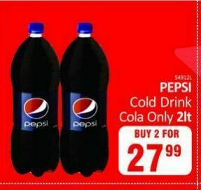 KitKat Cash and Carry Pepsi cold drink cola only offer