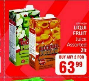 KitKat Cash and Carry Liqui-fruit juice assorted offer