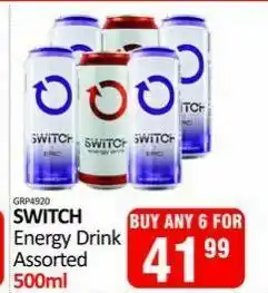 KitKat Cash and Carry Switch energy drink assorted offer