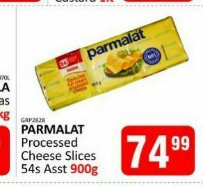 Parmalat processed cheese slices
