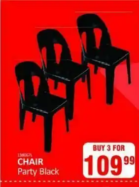 KitKat Cash and Carry Chairs party black offer