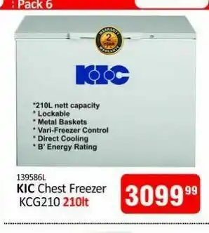 KitKat Cash and Carry Kic chest freezer kcg210 offer