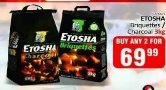 Etosha  briquettes/  charcoal