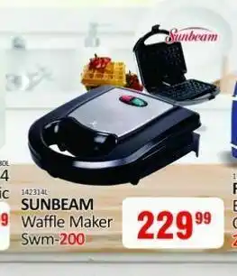 Sunbeam waffle maker swm