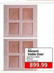 KitKat Cash and Carry Meranti stable doors offer