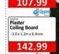 Plasters ceiling board