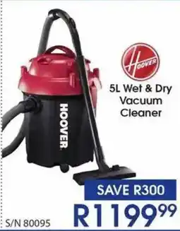 Hirsch's HOOVER Wet & Dry Vacuum Cleaner offer