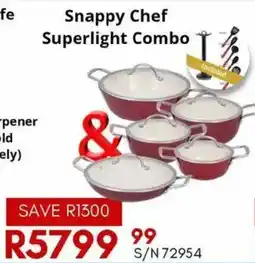 Hirsch's Snappy Chef Superlight Combo offer