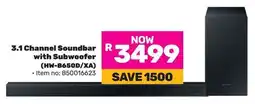 Game SAMSUNG 3.1 Channel Soundbar with Subwoofer (HW-B650D/XA) offer