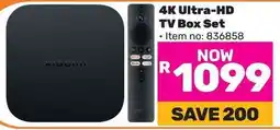 Game 4K Ultra-HD TV Box Set offer