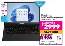 Game Proline Intel Celeron Processor offer