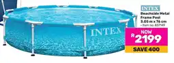 Game INTEX Beachside Metal Frame Pool offer