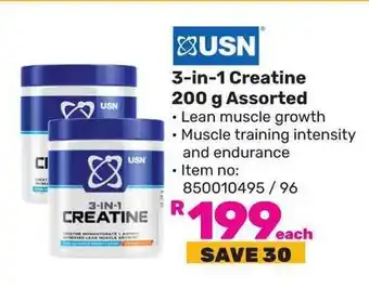 Game USN 3-in-1 Creatine Assorted offer