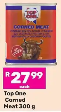 Game Top One Corned Meat offer