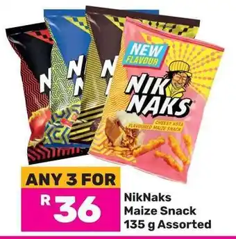 Game NikNaks Maize Snack Assorted offer