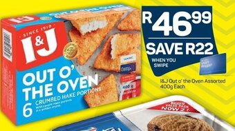 Pick n Pay I&J Out o' the Oven 400g offer