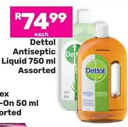 Game Dettol Antiseptic Liquid Assorted offer