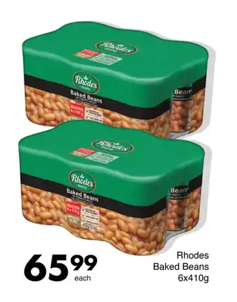 Save Hyper Rhodes Baked Beans offer