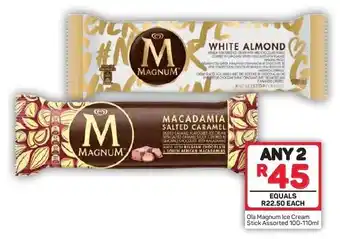 Pick n Pay Ola Magnum Ice Cream Stick 100-110ml offer