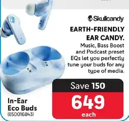 Makro Skullcandy In-Ear Eco Buds offer