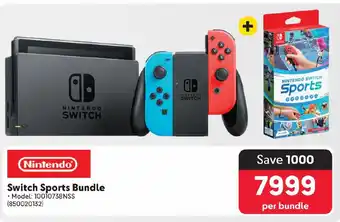 Makro Nintendo Switch Sports Bundle offer