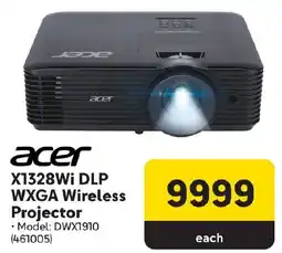 Makro Acer X1328Wi DLP WXGA Wireless Projector offer