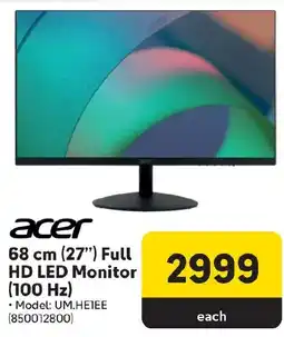 Makro Acer 68 cm (27") Full HD LED Monitor (100 Hz) offer