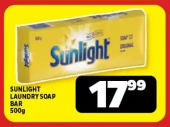 Usave Sunlight laundry soap bar offer