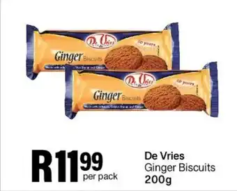 Take 'n Pay De Vries Ginger Biscuits offer