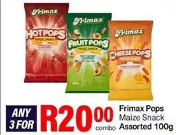 Take 'n Pay Frimax Pops Maize Snack Assorted offer