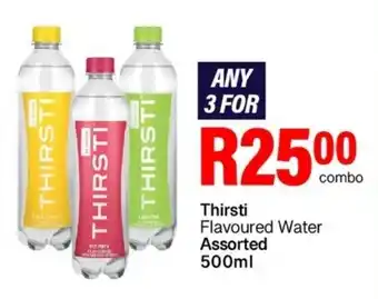 Take 'n Pay Thirsti Flavoured Water Assorted offer