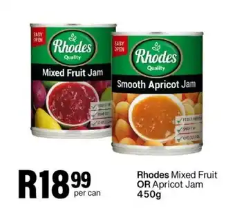 Take 'n Pay Rhodes Mixed Fruit OR Apricot Jam offer