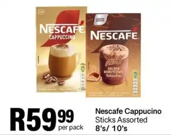 Take 'n Pay Nescafe Cappucino Sticks Assorted offer