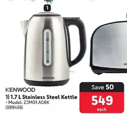 Makro KENWOOD Stainless Steel Kettle offer