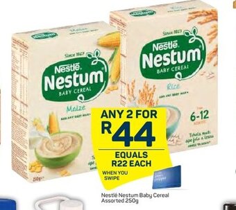 Pick n Pay Nestlé Nestum Baby Cereal Assorted 250g offer