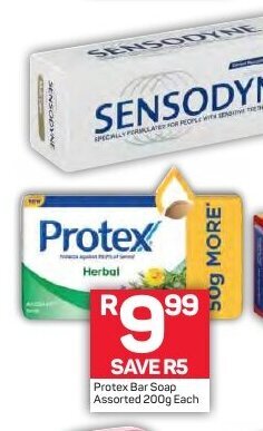 Pick n Pay Protex Bar Soap Assorted 200g offer