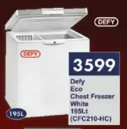 President Hyper Defy Eco Chest Freezer White (CFC210-HC) offer