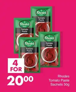 Save Hyper Rhodes Tomato Paste Sachets offer