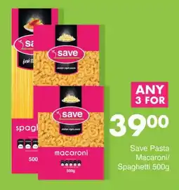 Save Hyper Save Pasta Macaroni/ Spaghetti offer