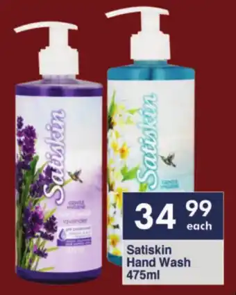 President Hyper Satiskin Hand Wash offer