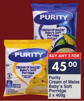 President Hyper Purity Cream of Maize Baby's Soft Porridge offer