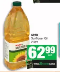 Spar Savemor SPAR Sunflower Oil offer