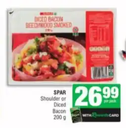 Spar Savemor SPAR Shoulder or Diced Bacon offer